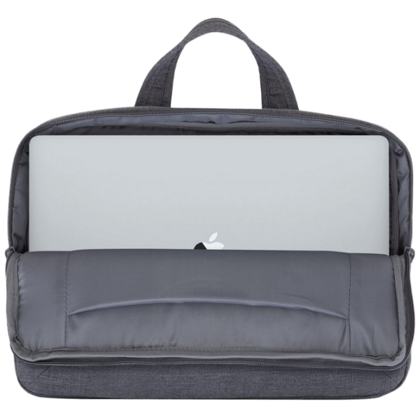 Geantă pentru laptop RivaCase Canvas 13.3" Gray  photo 4