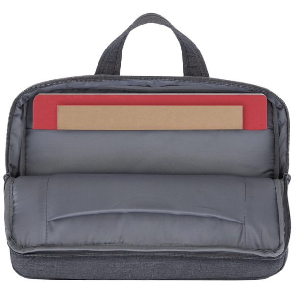 Geantă pentru laptop RivaCase Canvas 13.3" Gray  photo 5
