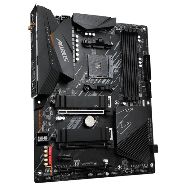 Материнская плата Gigabyte B550 AORUS ELITE AX V2 ATX  photo 3