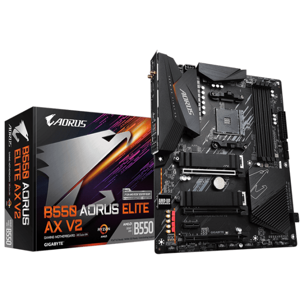 Материнская плата Gigabyte B550 AORUS ELITE AX V2 ATX  photo 5