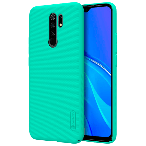 Чехол для смартфона Xiaomi Redmi 9 (Frosted Shield) Mint Зелёный Nillkin, PC, Back photo 5