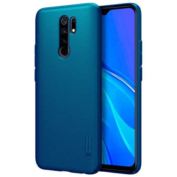 Чехол для смартфона Xiaomi Redmi 9 (Frosted Shield) Peacock Синий Nillkin, PC, Back photo 5