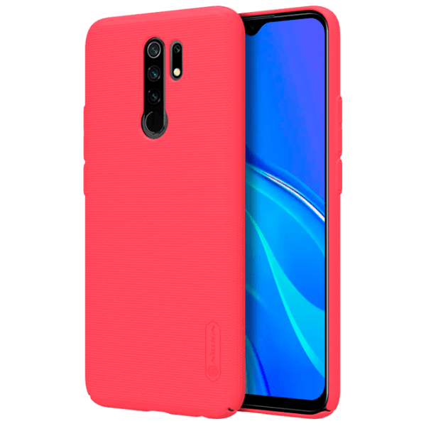 Чехол для смартфона Xiaomi Redmi 9 (Frosted Shield) Bright Красный Nillkin, PC, Back photo 5