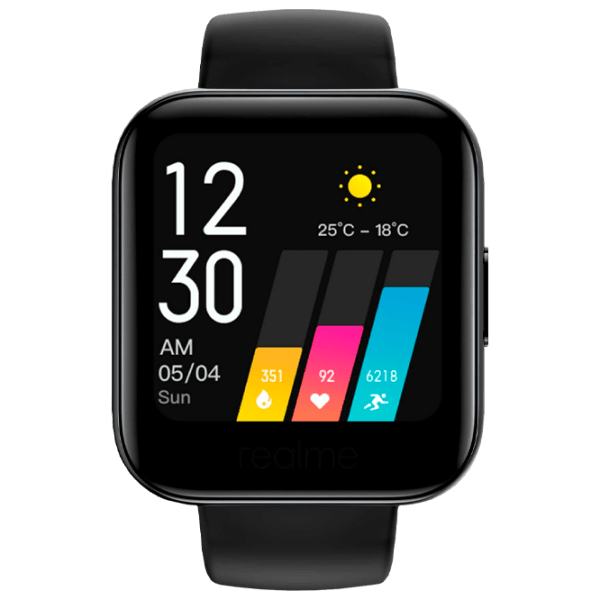 Ceas inteligent Realme Watch 1 Black 1.4" | Plastic/ Silicon
| photo 1