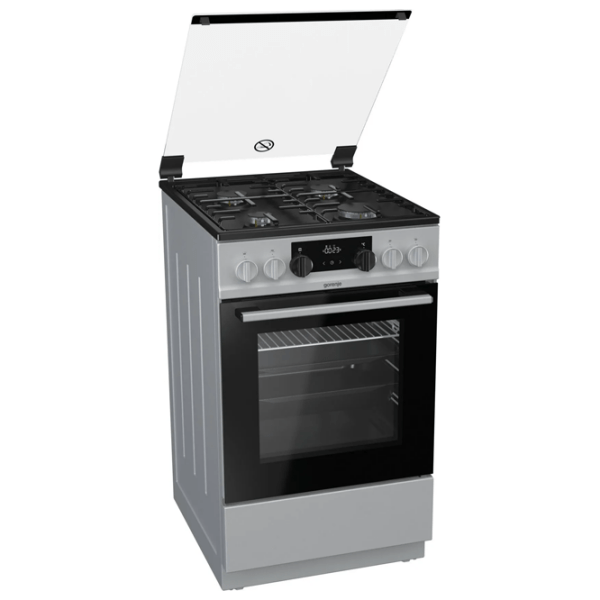 Плита Gorenje K 5341 SH Серебристый Тип плиты: Газовая, 70 л, Тип духовки: Электрическая photo 3