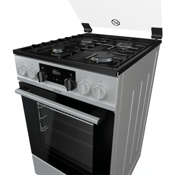 Плита Gorenje K 5341 SH Серебристый Тип плиты: Газовая, 70 л, Тип духовки: Электрическая photo 5