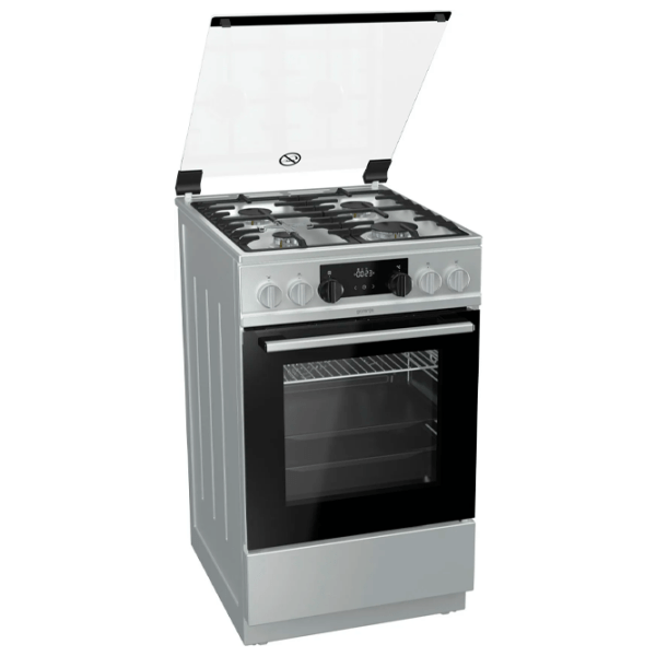 Aragaz Gorenje K 5341 XF Inox Tipul plitei: Pe gaz, 70 l, Tipul cuptorului: Electric photo 3