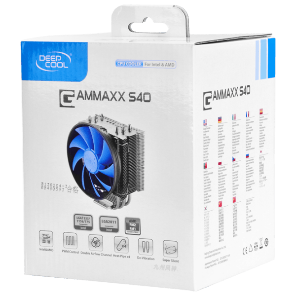 Cooler Deepcool GAMMAXX S40 Silver  photo 6