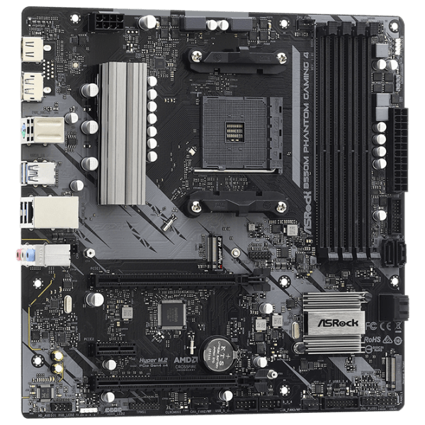 Материнская плата ASRock B550 PHANTOM GAMING 4 mATX  photo 2