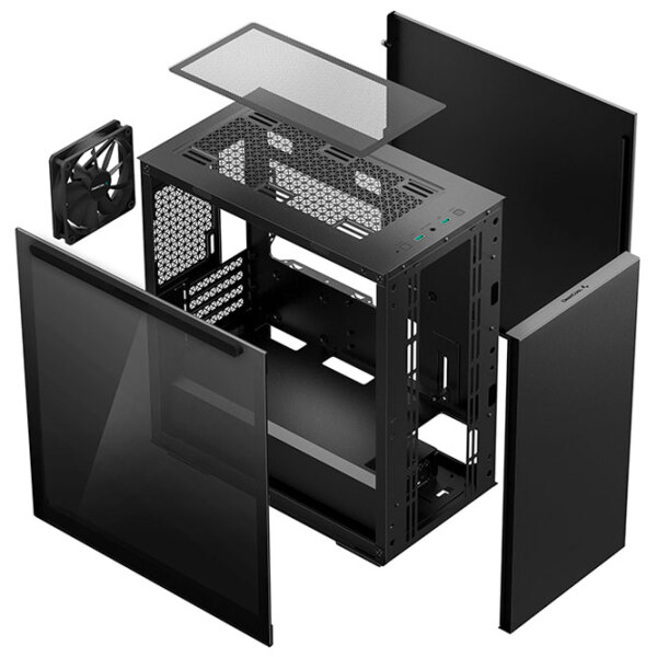 Carcasă Deepcool Macube 110 Black micro ATX photo 10