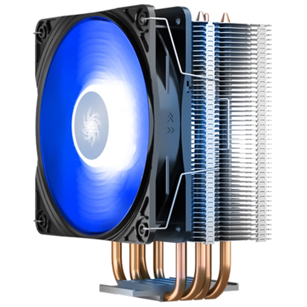 Cooler Deepcool GAMMAXX 400 V2 Blue  photo 5