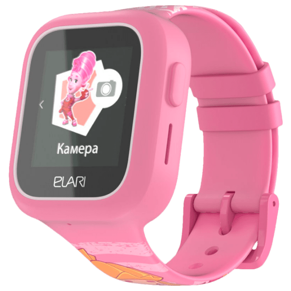 Детские часы с GPS Elari FixiTime Lite, Розовый  photo 1