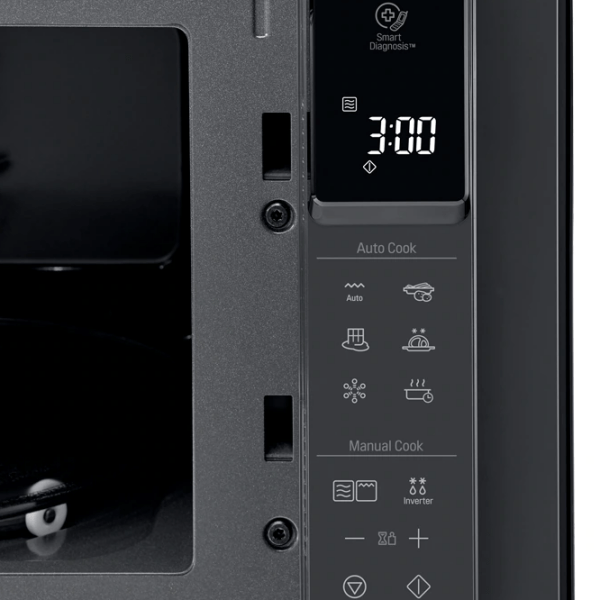Cuptor cu microunde LG MB65R95DIS Black Cu grill, 25 l, 1000 W photo 7