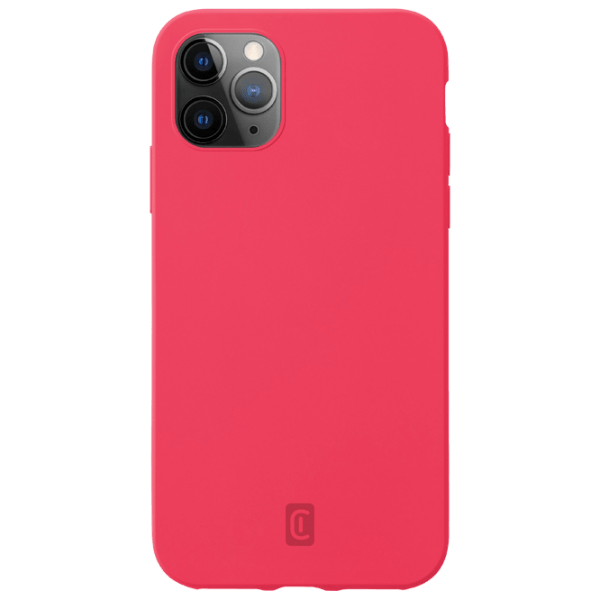 Husă pentru smartphone Apple iPhone 12/ 12 Pro (Sensation) Orange Cellularline, Silicon, Back photo 1