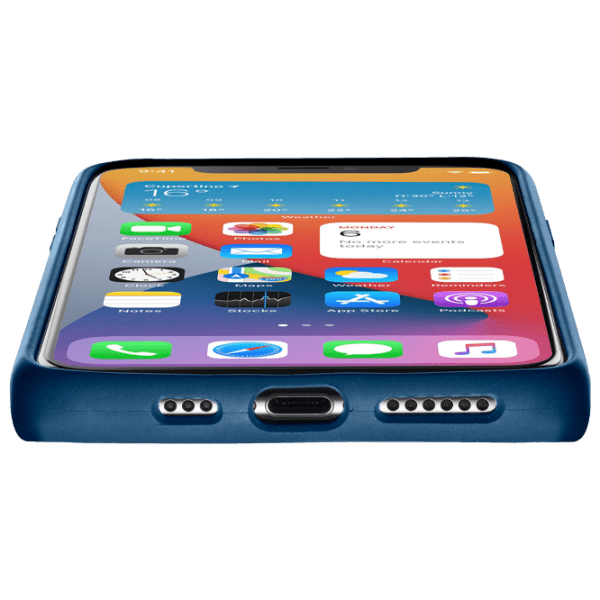 Чехол для смартфона Apple iPhone 12 Pro Max (Sensation) Синий Cellularline, Силикон, Back photo 3