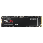 SSD Samsung 980 PRO M.2 500 ГБ Скорость чтения: 6900 MБ/ с,
Скорость записи: 5000 MБ/ с