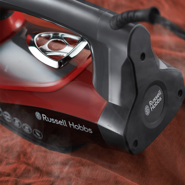 Fier de călcat Russell Hobbs 25090-56 Red 2600 W, 50 g/ min, 0.35 l, Ceramică photo 4