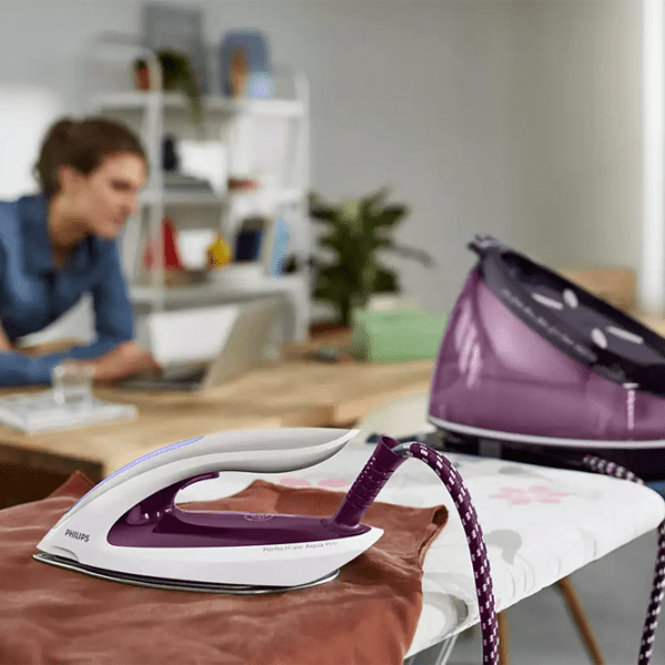 Fier de călcat Philips GC9315/ 30 Purple 2100 W, 120 g/ min, 2.5 l, Titan photo 5