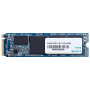 SSD Apacer AS2280P4 M.2 512 ГБ Скорость чтения: 1600 MБ/ с,
Скорость записи: 1000 MБ/ с