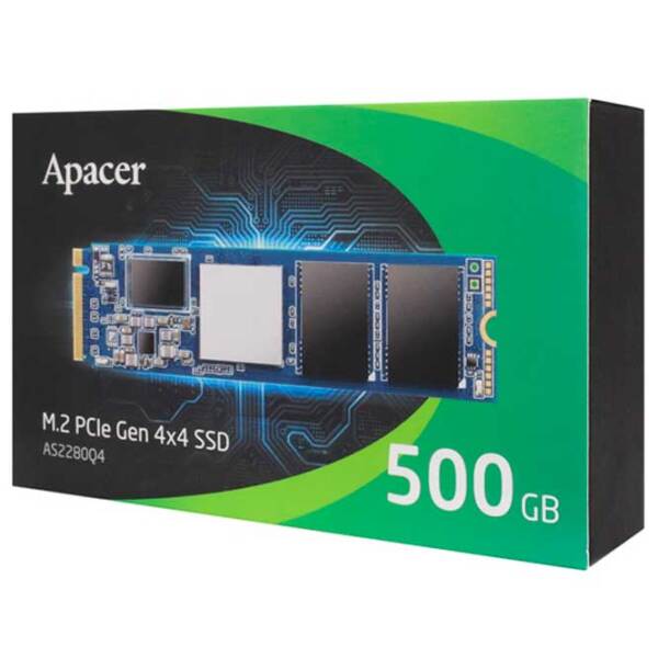 SSD Apacer AS2280Q4 M.2 500 ГБ Скорость чтения: 5000 Мб/ с,
Скорость записи: 4400 Мб/ с photo 4