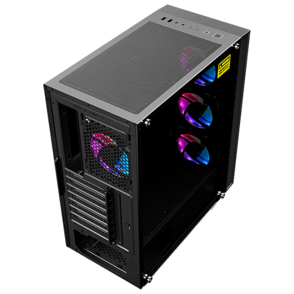 Игровой компьютер Navigator 00026, Черный Intel i7-10700F 16GB 2TB + 256GB RX 5700XT 8GB photo 4