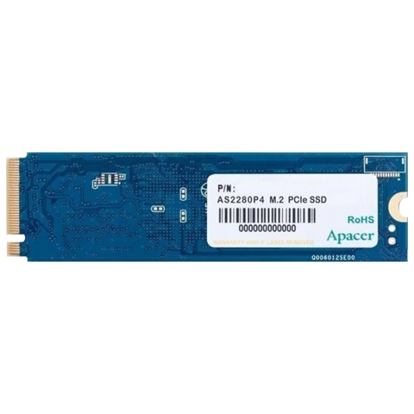SSD Apacer AS2280P4 M.2 1 ТБ Скорость чтения: 3000 МБ/ с,
Скорость записи: 2000 МБ/ с photo 2