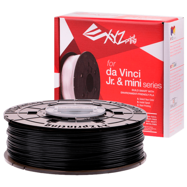 Филамент XYZ Printing RFPLCXUS01A PLA 1.75 мм Черный 600 г, 200 м photo 2