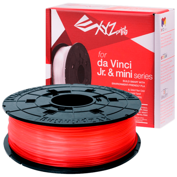 Филамент XYZ Printing RFPLCXUS02J PLA 1.75 мм Красный 600 г, 200 м photo 2