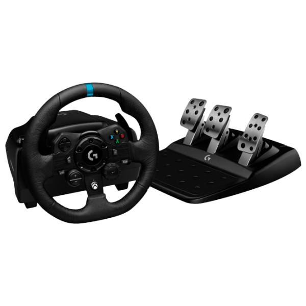 Volan Logitech G923 TrueForce Black Cu fir / 14 buttons photo 6