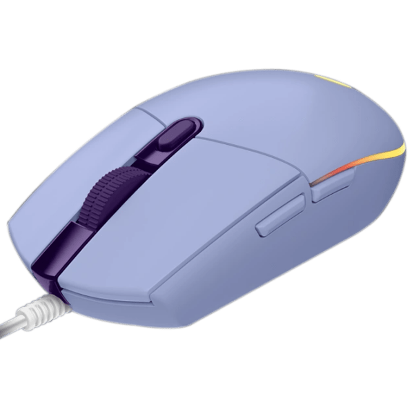 Mouse Logitech G102 Lightsync Lilac Cu fir / 8000 dpi photo 2