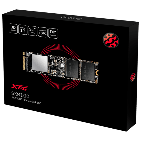 SSD ADATA XPG SX8100 M.2 512 ГБ Скорость чтения: 3500 MБ/ с,
Скорость записи: 1900 MБ/ с photo 4