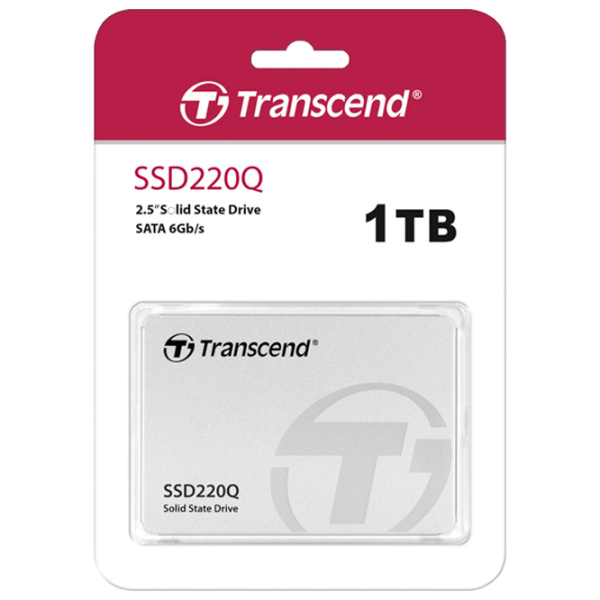 SSD Transcend SSD220Q 2.5'' 1 ТБ Скорость чтения: 550 MБ/ с,Скорость записи: 500 MБ/ с photo 5