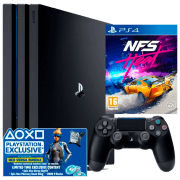 Consolă pentru jocuri Sony Playstation 4 PRO Black + Fortnite Neo Versa Bundle + Need for Speed Heat HDD , RAM 8 GB