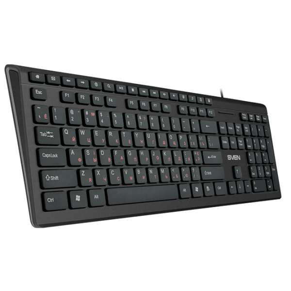 Клавиатура Sven Comfort KB-S307M Черный Для дома и офиса, Проводная photo 2