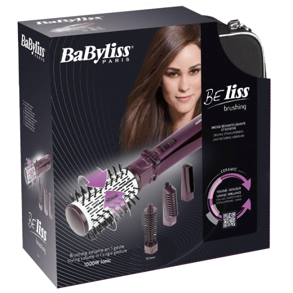 Perie rotativă Babyliss 2736E Black  photo 4