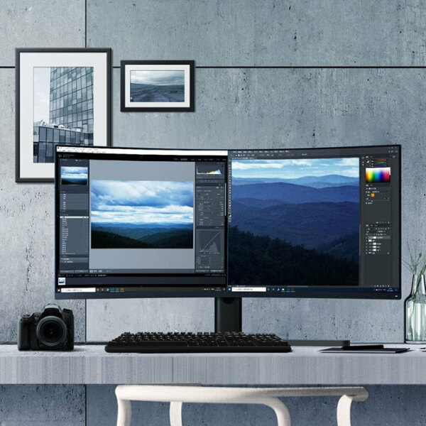 Monitor Xiaomi Mi Curved Gaming Black 34" 2K VA WLED photo 5