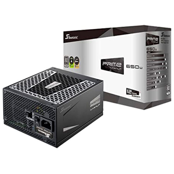 Блок питания ATX 12V v2.4 Seasonic Prime Ultra 650 650 Вт Черный  photo 5