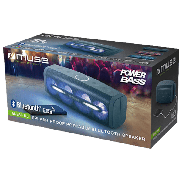 Boxă portabilă Muse M-830 DJ Black 50 W photo 4