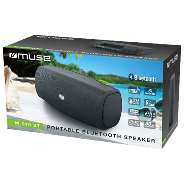 Boxă portabilă Muse M-910 BT Black 2 x 15 W photo 4