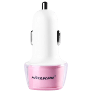 Adapter auto Nillkin Jelly (5 Вт) Розовый 2.4 А / Розовый