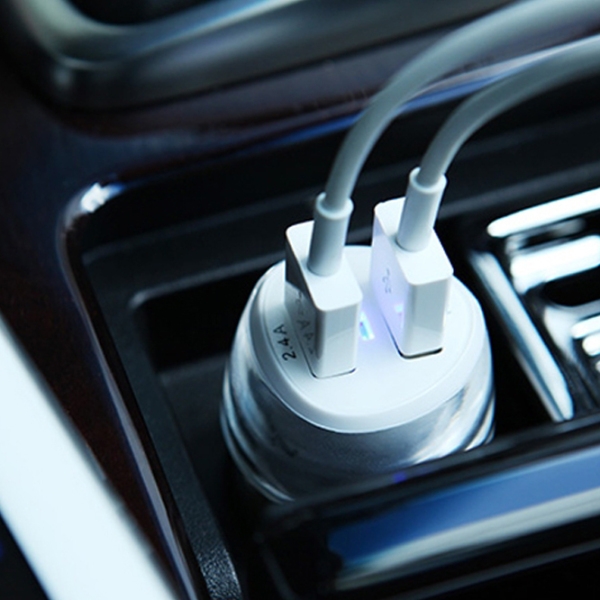 Adapter auto Nillkin Jelly (5 Вт) Желтый 2.4 А / Желтый photo 7