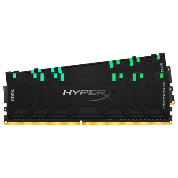 Оперативная память 16 ГБ Kingston Predator RGB HX442C19PB3K2/ 16 DIMM, DDR4, 4266 МГц photo 1