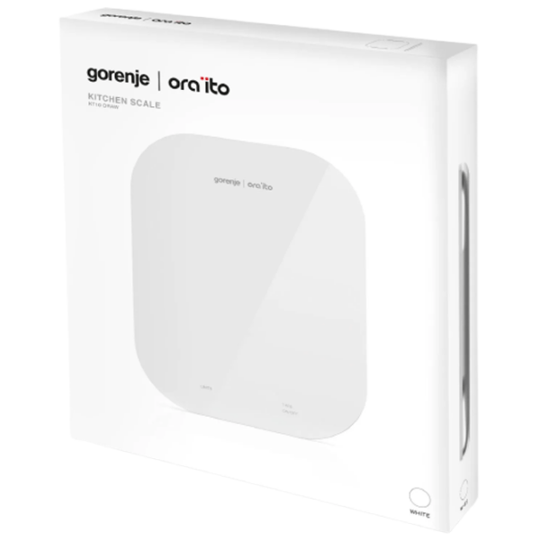 Кухонные весы Gorenje KT 10 ORAITO W Белый  photo 4