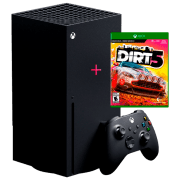 Consolă pentru jocuri Microsoft Xbox Series X Black + Dirt 5 SSD 1 TB, RAM 16 GB