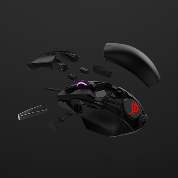 Mouse Asus ROG Chakram Core Black Cu fir / 16000 dpi photo 5
