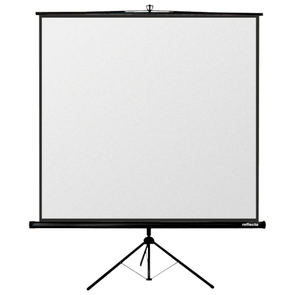 Ecran pentru proiector Reflecta Crystal Line 120" (1:1) White Pe podea, Lățime ecran: 200 cm, &Icirc;nălțime ecran: 200 cm photo 1