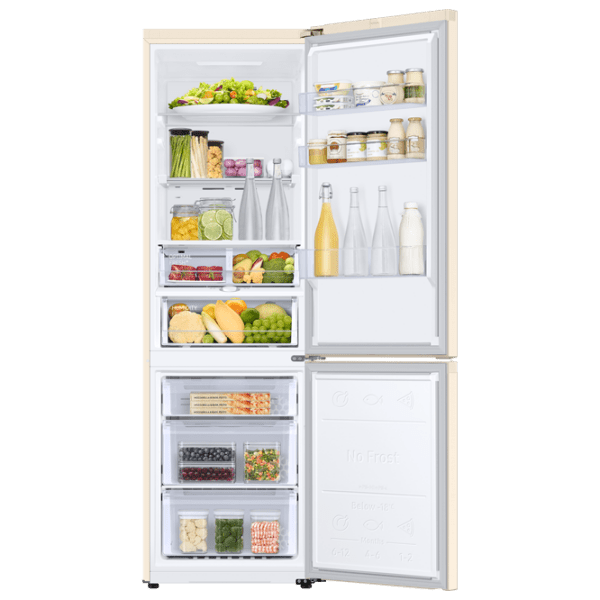 Frigider Samsung RB36T674FEL/ UA Beige 248l/ No Frost, 112l/ No Frost, A+ photo 4