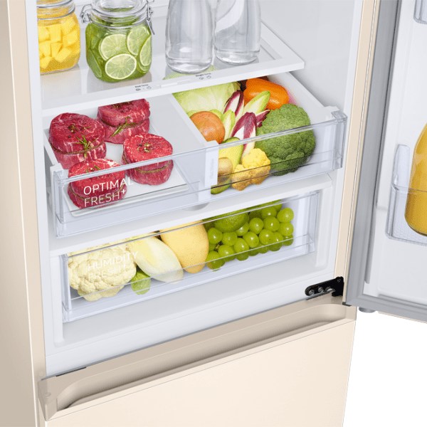 Frigider Samsung RB36T674FEL/ UA Beige 248l/ No Frost, 112l/ No Frost, A+ photo 5