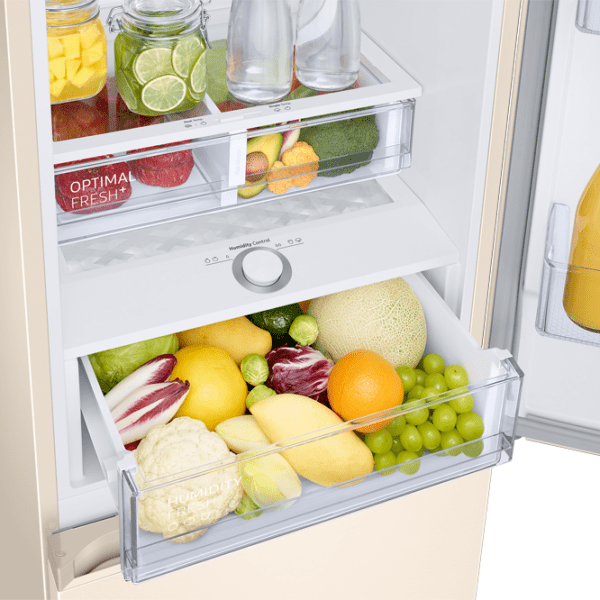 Frigider Samsung RB36T674FEL/ UA Beige 248l/ No Frost, 112l/ No Frost, A+ photo 6
