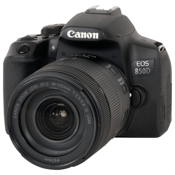 Cameră foto Canon EOS 850D + EF-S 18-135 IS STM Kit Black CMOS, 24.1 MP, f/ 3.5 - f/ 5.6 photo 1